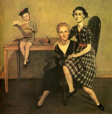 La Famille (The Family) - Art Prints by Balthus | Buy Posters, Frames ...