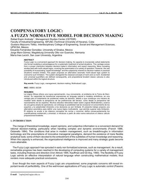 Image result for Compensatory Decision Model