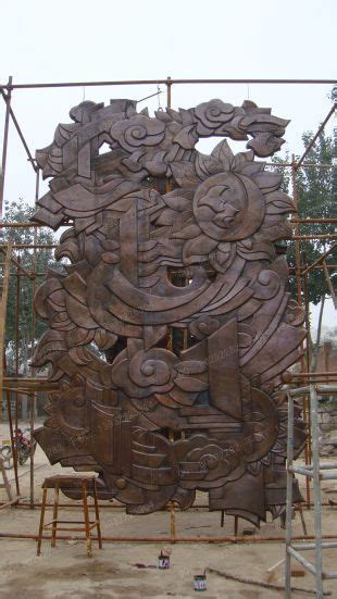 万科海上传奇玻璃钢仿铜雕塑-江苏众象雕塑艺术工程有限公司