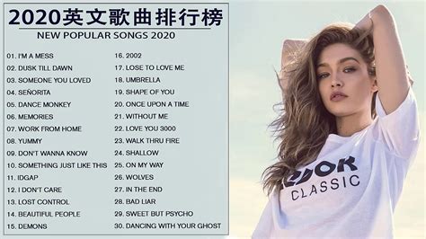 #英文歌 - [ 英文歌曲排行榜2020 ( 西洋排行榜 2020 )\2020全球最火的英文歌曲有哪些\2020年度流行歌排行榜#輕音樂 ...