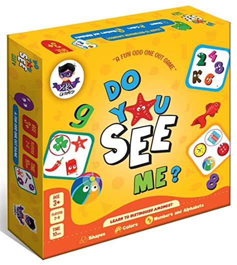 YUKA CHAMPS | DO YOU SEE ME? (Shapes, Colours, Numbers and Alphabets ...