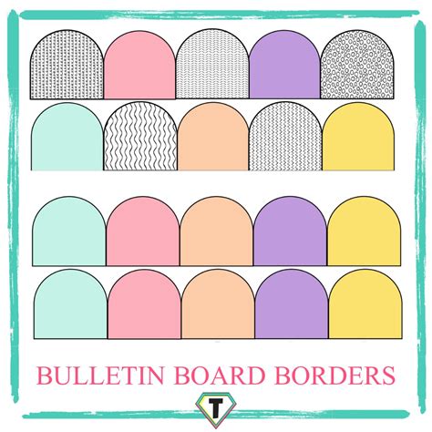 Bulletin Board Borders Box at Dorothy Hood blog