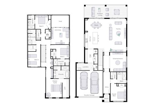 2 Story Townhouse Plans Townhouse Plans Series : PHP 2014010 Pinoy