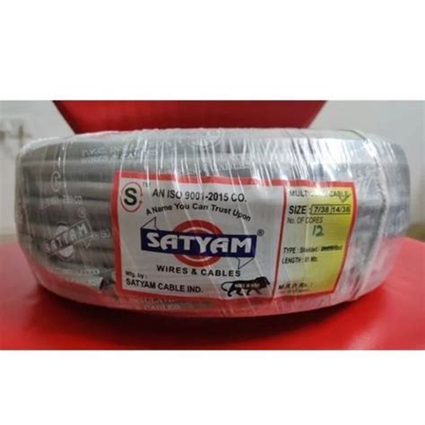 Multi Core Cable - Satyam 14/38 12 Core Cable Manufacturer from Bhiwadi