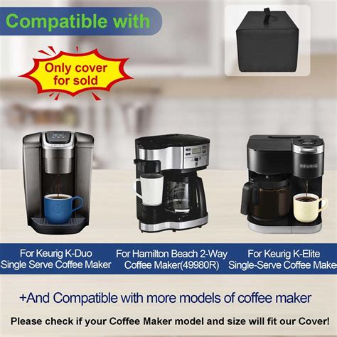NUENSS-ROR Coffee Maker Dust Cover for Keurig K-Duo/for Keurig India | Ubuy