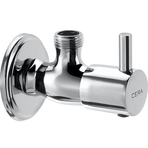 CERA - F2002201 Garnet Quarter Turn Fittings Angle Cock With Wall ...