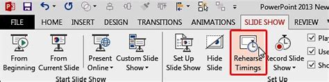 Image result for Set Automatic Slide Timing PowerPoint