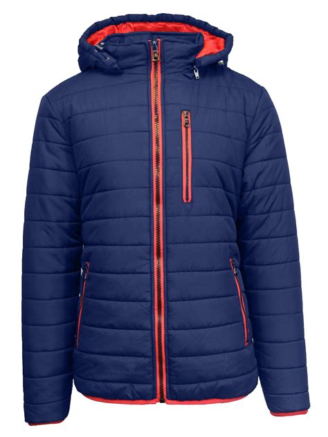 GBH - Mens Heavyweight Puffer Bubble Jacket - Walmart.com
