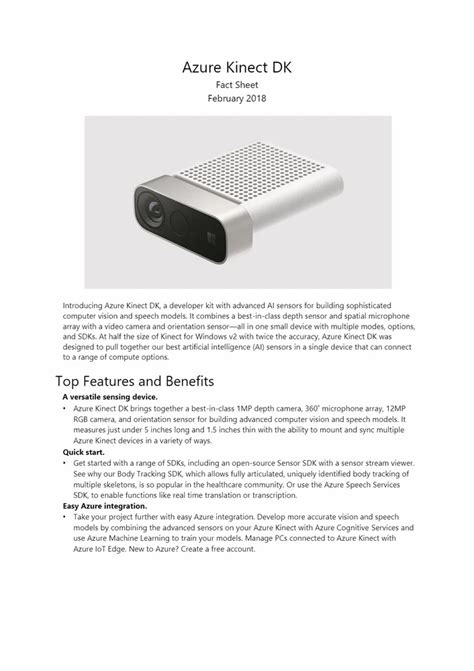 Image result for Azure Kinect Developer Kit