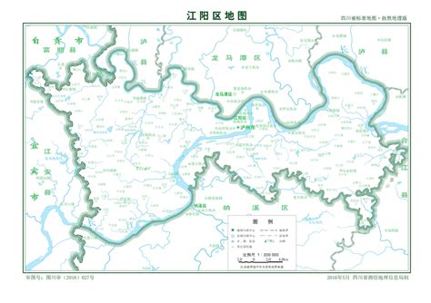 （四川省）泸州市江阳区概况-地理条件、地质地貌、气象水文、地形图水系图-县域概况-大牛工程师