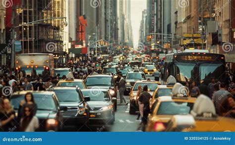 Busy City Street Scene 的图像结果