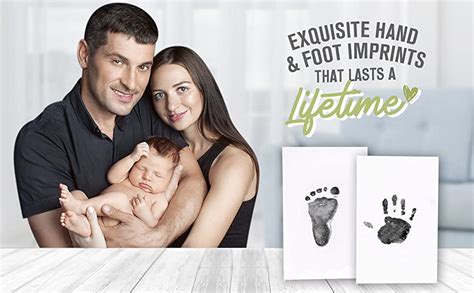 Grab Classy Safe Inkless For 6-12 Months Baby Handprint And Baby ...