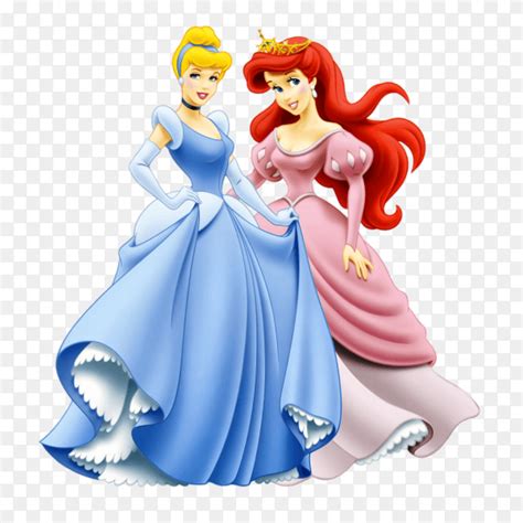 Princess Ariel and Princess Cinderella png - Download Free at Gpng.Net