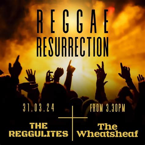 The Reggae Resurrection - Easter Sunday at The Wheatsheaf, Frankwell ...