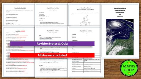 Image result for The Large Data Set a Level Maths Worksheet