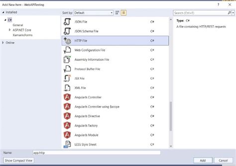 Image result for Visual Studio 2019 RESTful API