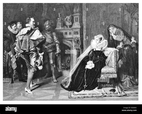 The Death Warrant Mary Queen of Scots Stuart Scotland consort sentence ...