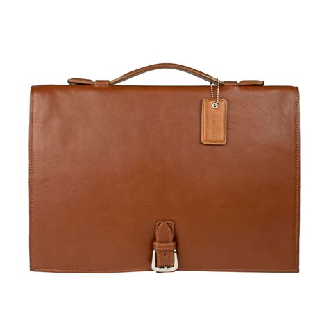 Buy Tan Ace Briefcase Online - Hidesign