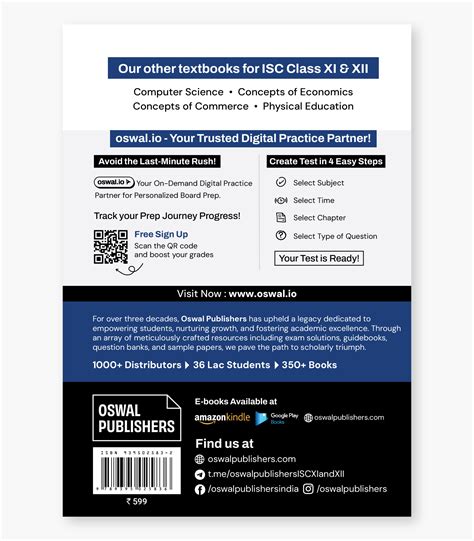 Oswal Computer Science Textbook : ISC Class 12