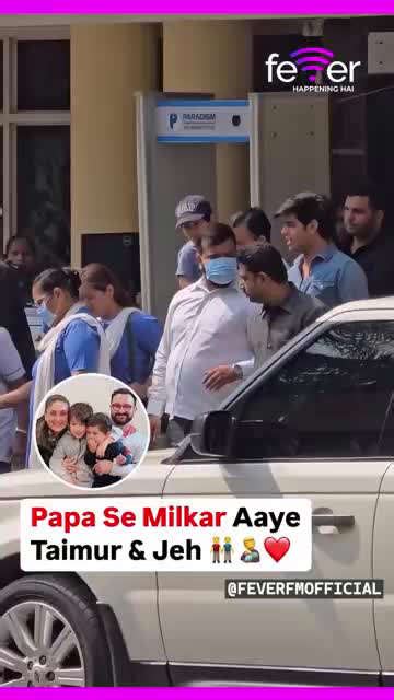 Taimur and Jeh bringing smiles to Saif's recovery journey