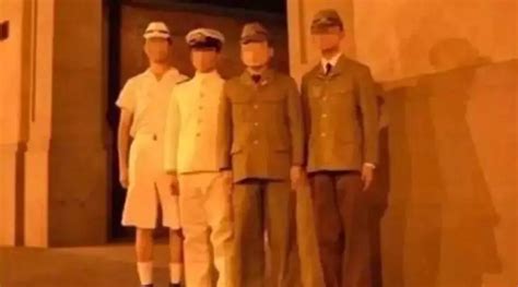 抓到了！四行仓库前穿仿制日本军服拍照涉案人员被拘留！