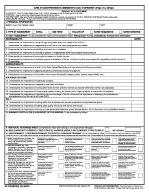 Af Form 932 2020-2026 - Fill and Sign Printable Template Online