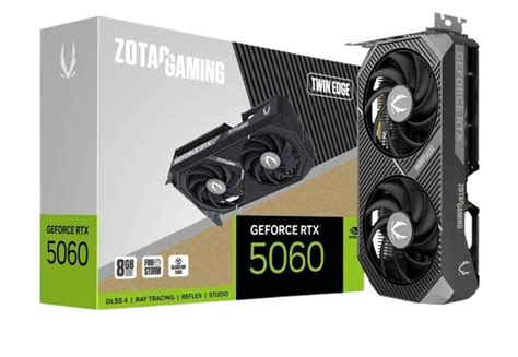 ZOTAC RTX 5060 8GB TWIN EDGE (Pre-owned)