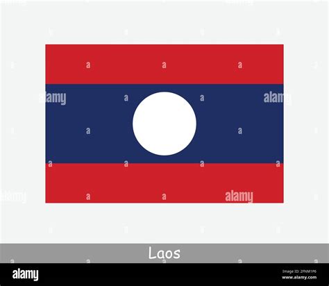 Laos Country Flag
