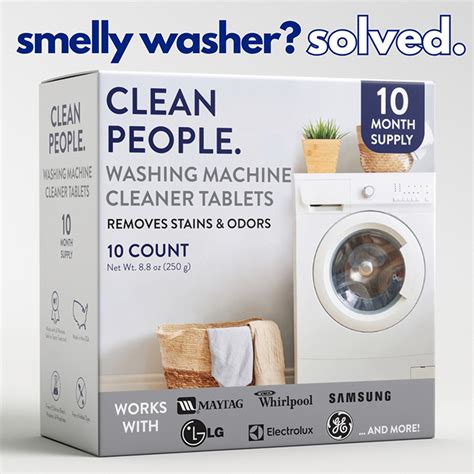 Washing Machine Cleaner Tablets | Washer Cleaner Tablets | Clean People