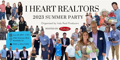 2023 I Heart REALTORS Party - Indy Real Producers, 17361 Ackerson Blvd ...