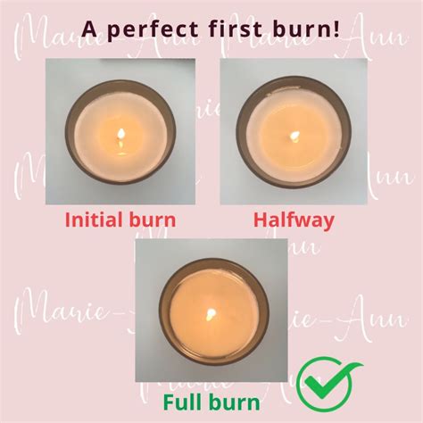 Marie-Ann Luxury Candles - Are you burning your candles correctly? Like ...
