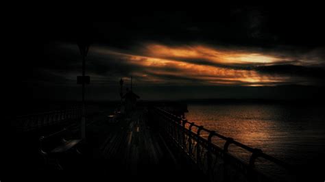 Dark Sunset Wallpapers - Top Free Dark Sunset Backgrounds - WallpaperAccess