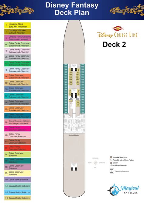 Disney Fantasy Deck Plan: A Complete Deck by Deck Guide to Exploring ...