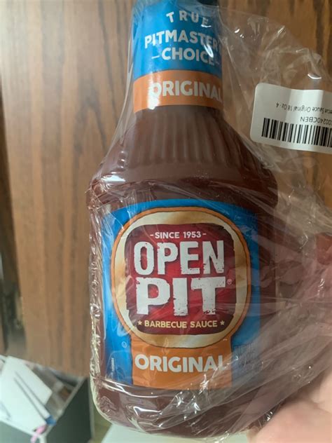 Open Pit Barbecue Sauce Original 18 Oz - 4 Pack 1.12 Pound (Pack Of 1 ...