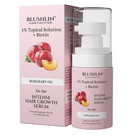 Buy BLUSHLIN SCIENCE MEETS SKIN Relaxed Fit Topical Solution Hair ...
