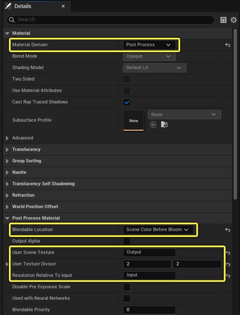 Image result for Unreal Engine Post Process