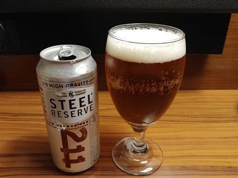 Steel Reserve 211 (High Gravity) | The Steel Brewing Company – Reverend