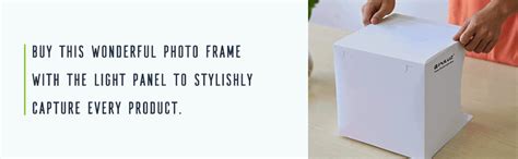 Jubilant Photo Studio Box with LED Light, 20cm Mini Portable ...