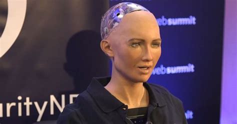 Videos: Interviews with Sophia, the artificially intelligent robot who ...