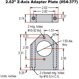 Z-Axis Brackets for Ball Bearing Stages | Edmund Optics