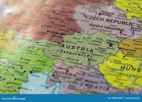 Austria map in europe through history