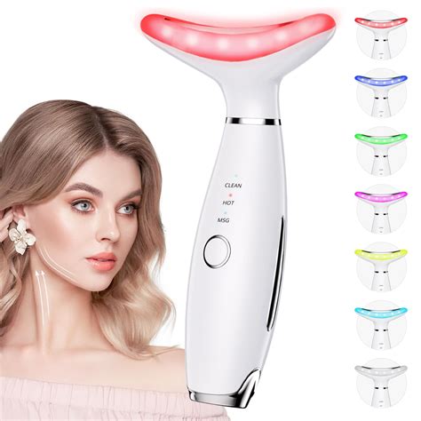 Dopsikn 7 Color Galvanic Machines - Red Light Therapy for Face and Neck ...