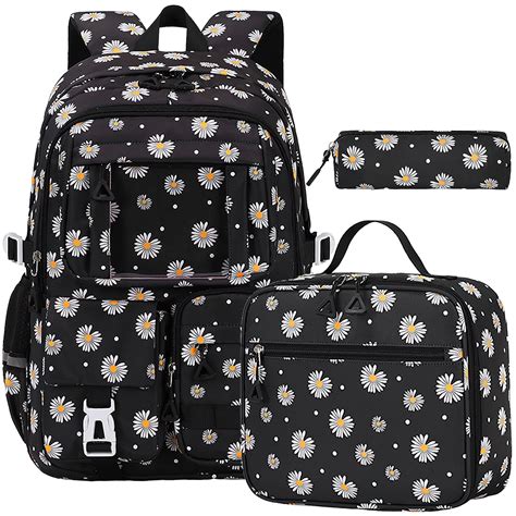 Inadays School Backpacks for Teens 3PCS Set Middle School Bookbag ...