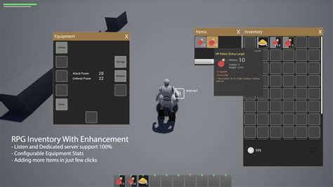 Unity RPG Inventory System 的图像结果
