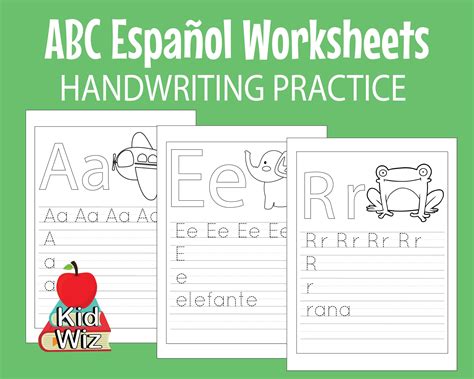 Worksheets for kindergarten in spanish - polkcorporate