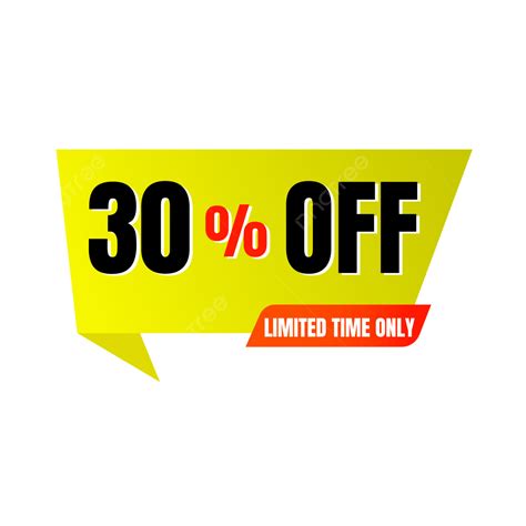 30 Percent Off Label Design, 30 Off, 30 Off Offer, 30 Off Banner Design ...