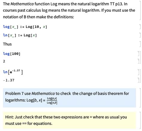 Image result for Log Mathematica