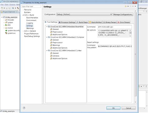 Cross Core Embedded Studio Quickstart User Guide [Analog Devices Wiki]
