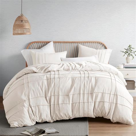 Amazon.com: Comfort Spaces Cream King Size Comforter Set - 3 Pieces ...