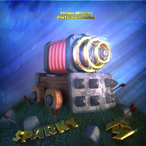Sparky Clash Royale Pictures Sparky carrega lentamente depois causa um ...